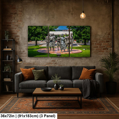 Little Rock Nine Memorial Print, Civil Rights Photography, Arkansas Wall Art