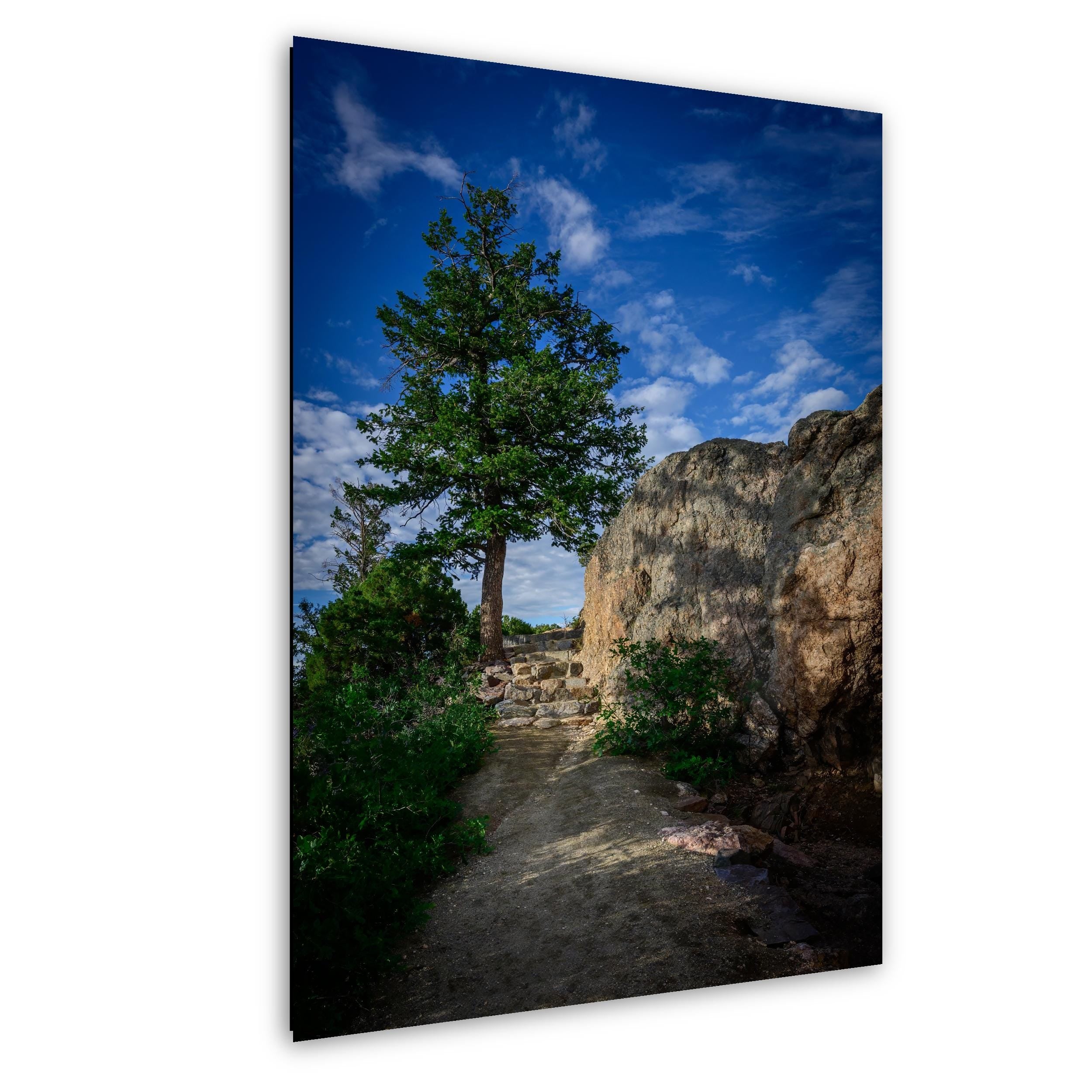 Black Canyon Stone Steps Print: Colorado Landscape Photography