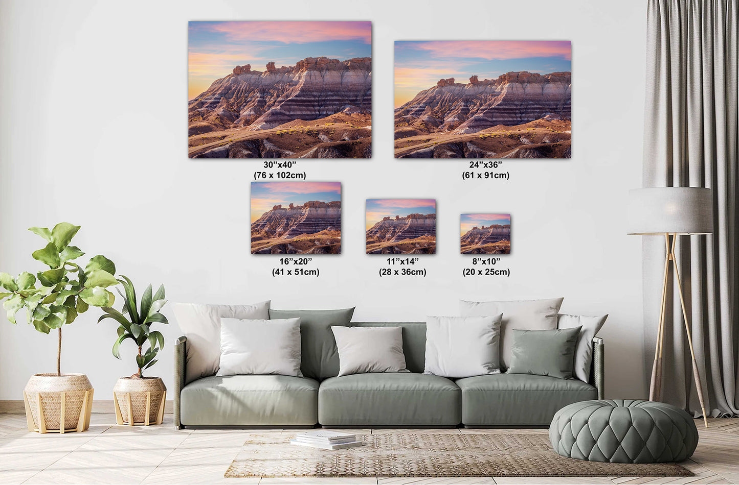 Petrified Forest Arizona Landscape Photography Wall Art Photography