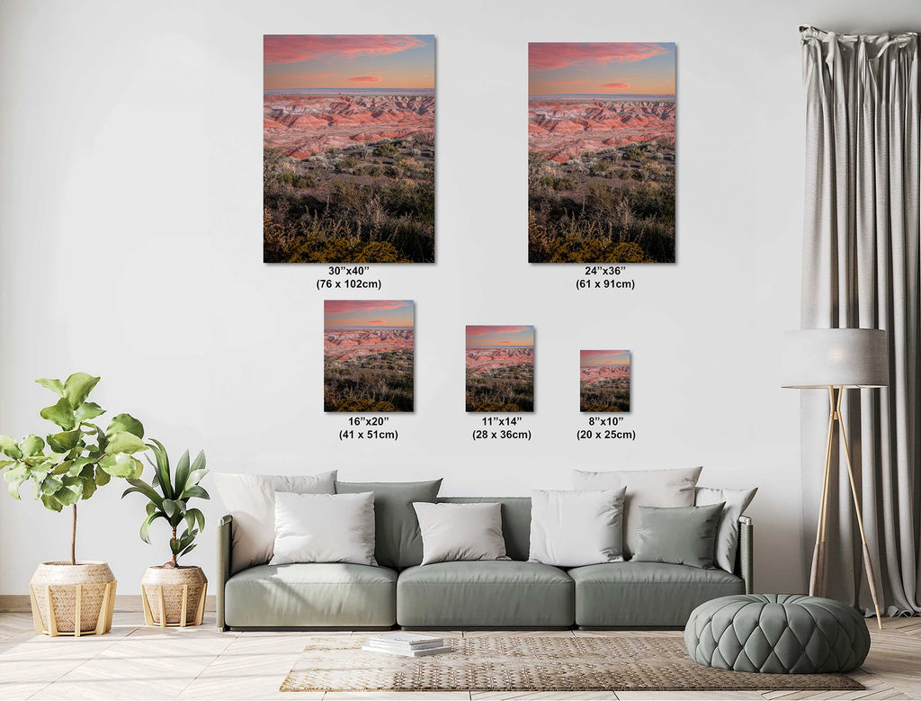 Painted Desert Arizona Nature Landscape Photography Wall Art