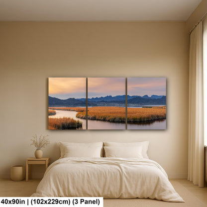 Havasu National Wildlife Refuge Wetlands Sunset Lake Havasu Arizona Photography Print