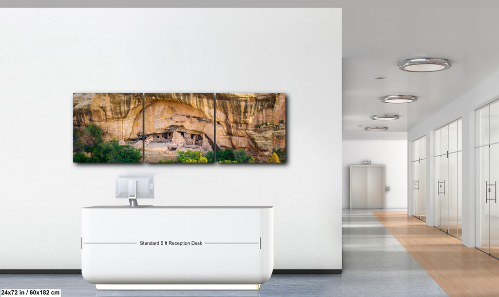 Ancient Cliff Ruins at Mesa Verde National Park, Cortez Colorado Photography Print