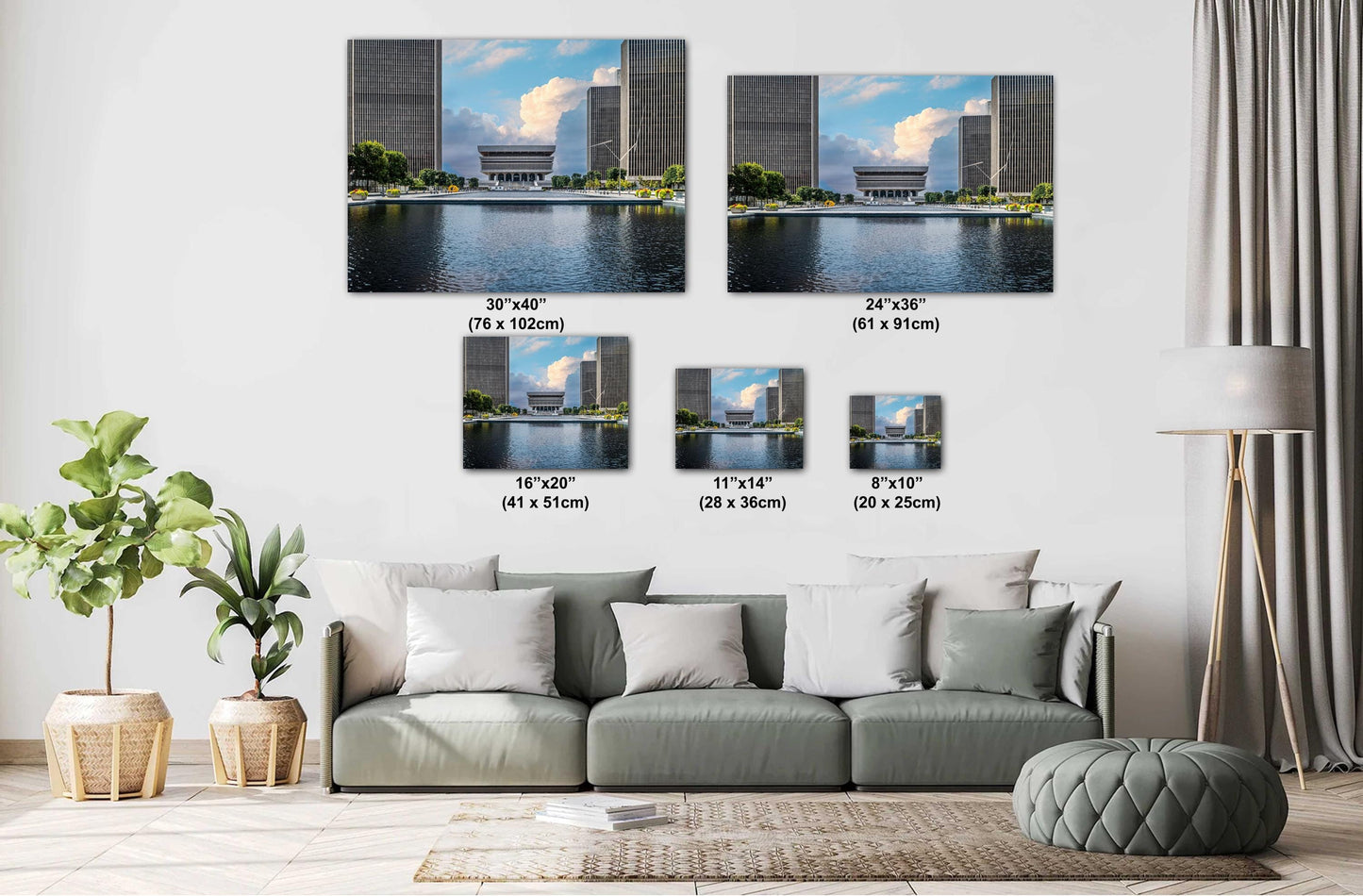 Albany NY State Museum: Urban Architecture Photography Wall Art