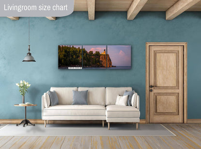 Split Rock Lighthouse Print – Lake Superior Wall Art | North Shore Canvas Decor