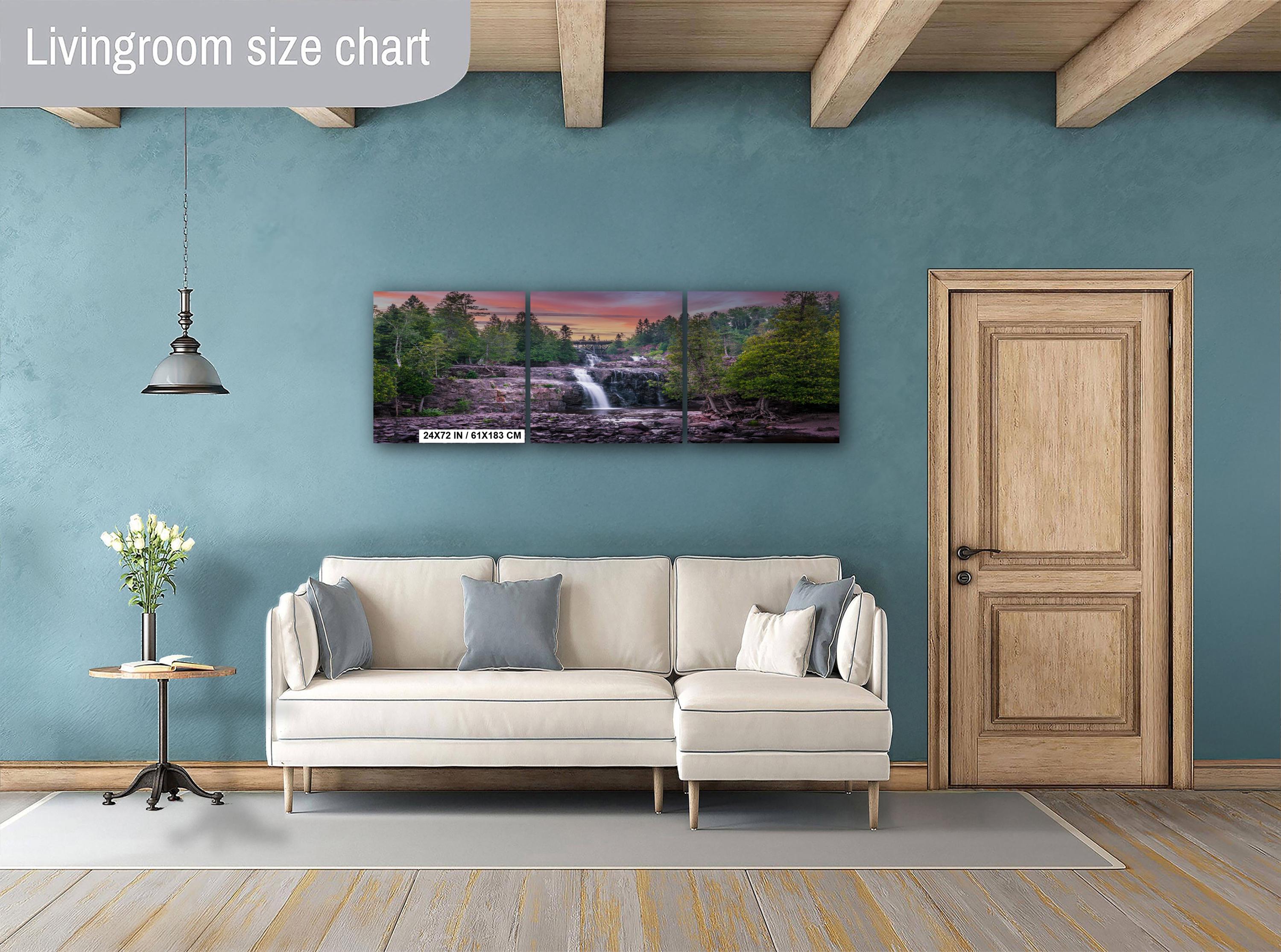 Gooseberry Falls Sunset: Minnesota State Park Waterfall Photography Wall Art