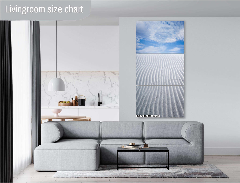 White Sands National Park Print: New Mexico Sand Dunes Wall Art
