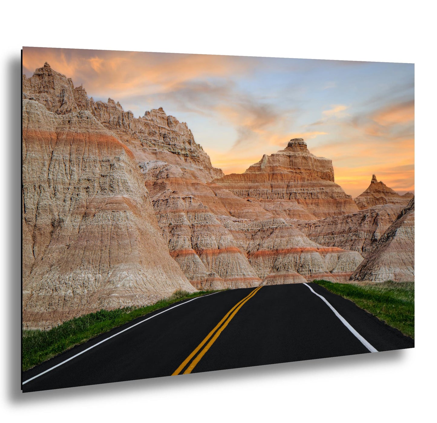 Badlands Sunset: South Dakota Landscape Photography Wall Art