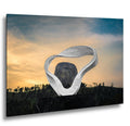 Modern Monumental View: Devils Tower Sculpture Wyoming Photography Wall Art