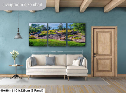 Voyageurs National Park Ellsworth Rock Gardens Stone Marker Photography Print