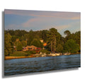 Cabana Lake Keowee at Sunset Dock and Dine South Carolina Print Wall Art Photography Aluminum/Acrylic/Metal/Canvas Nature Water Photography