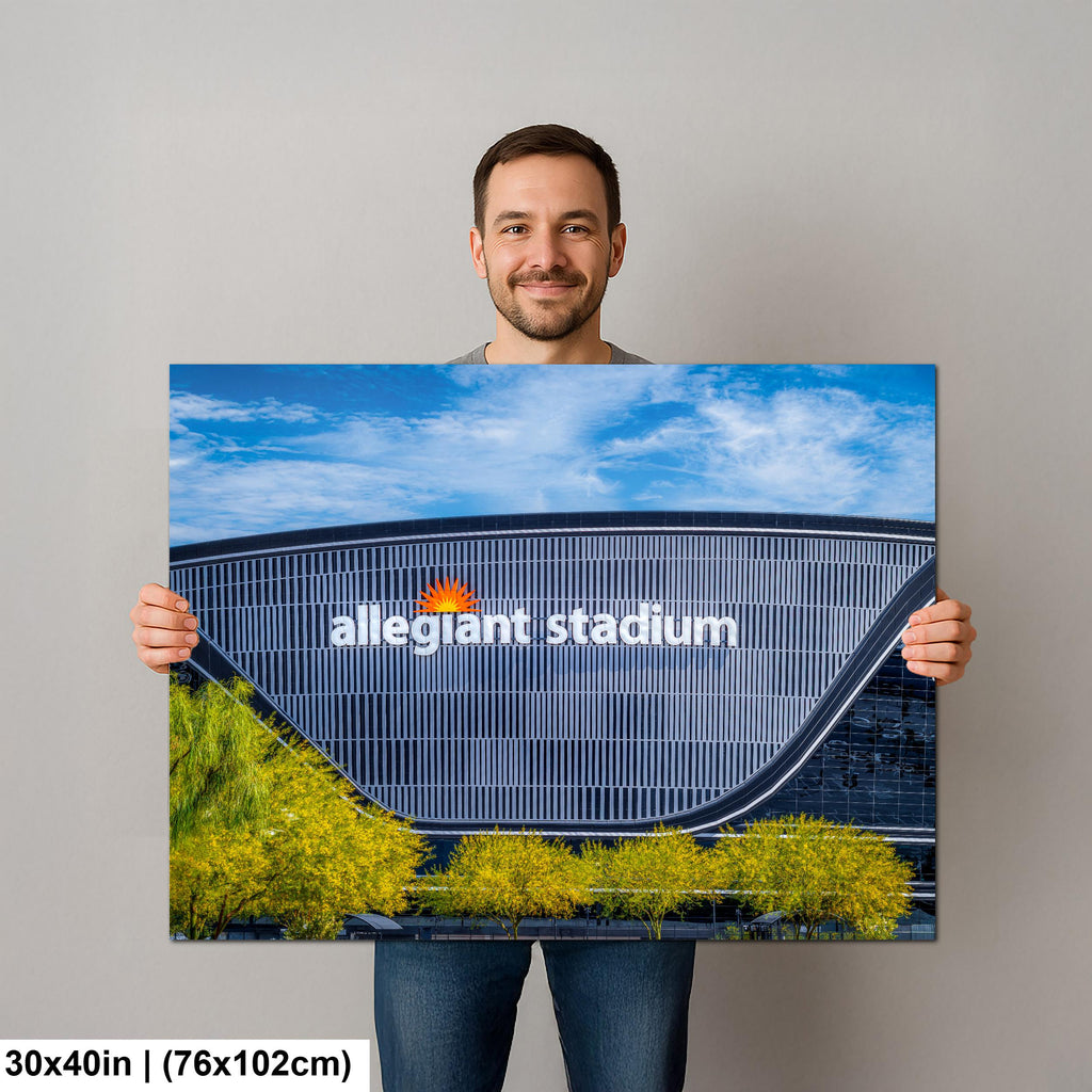 Allegiant Stadium: Las Vegas Nevada Raiders Football Photography Wall Art