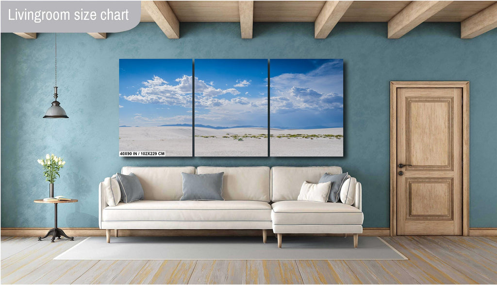 White Sands National Park Print: New Mexico Landscape Wall Art