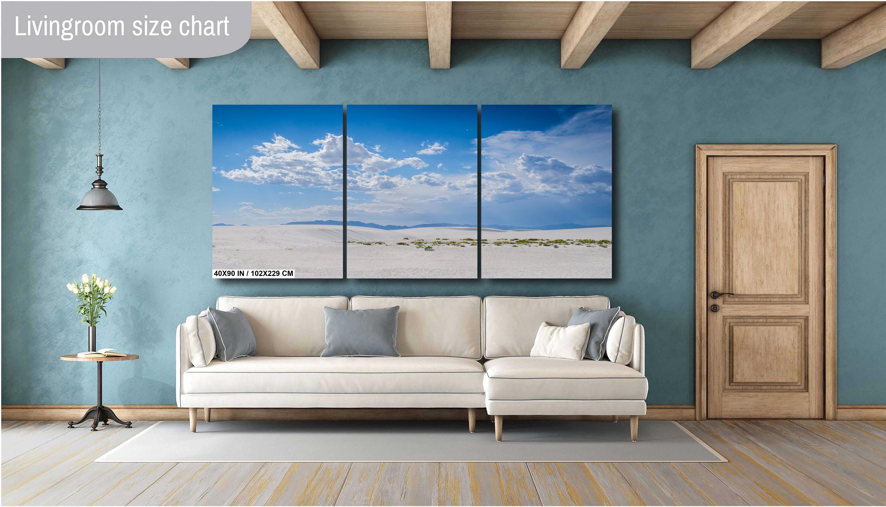 White Sands National Park Print: New Mexico Landscape Wall Art