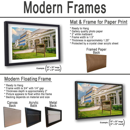 Lamar Bathhouse Row Emporium, Hot Springs National Park Arkansas, Photography Print Wall Art