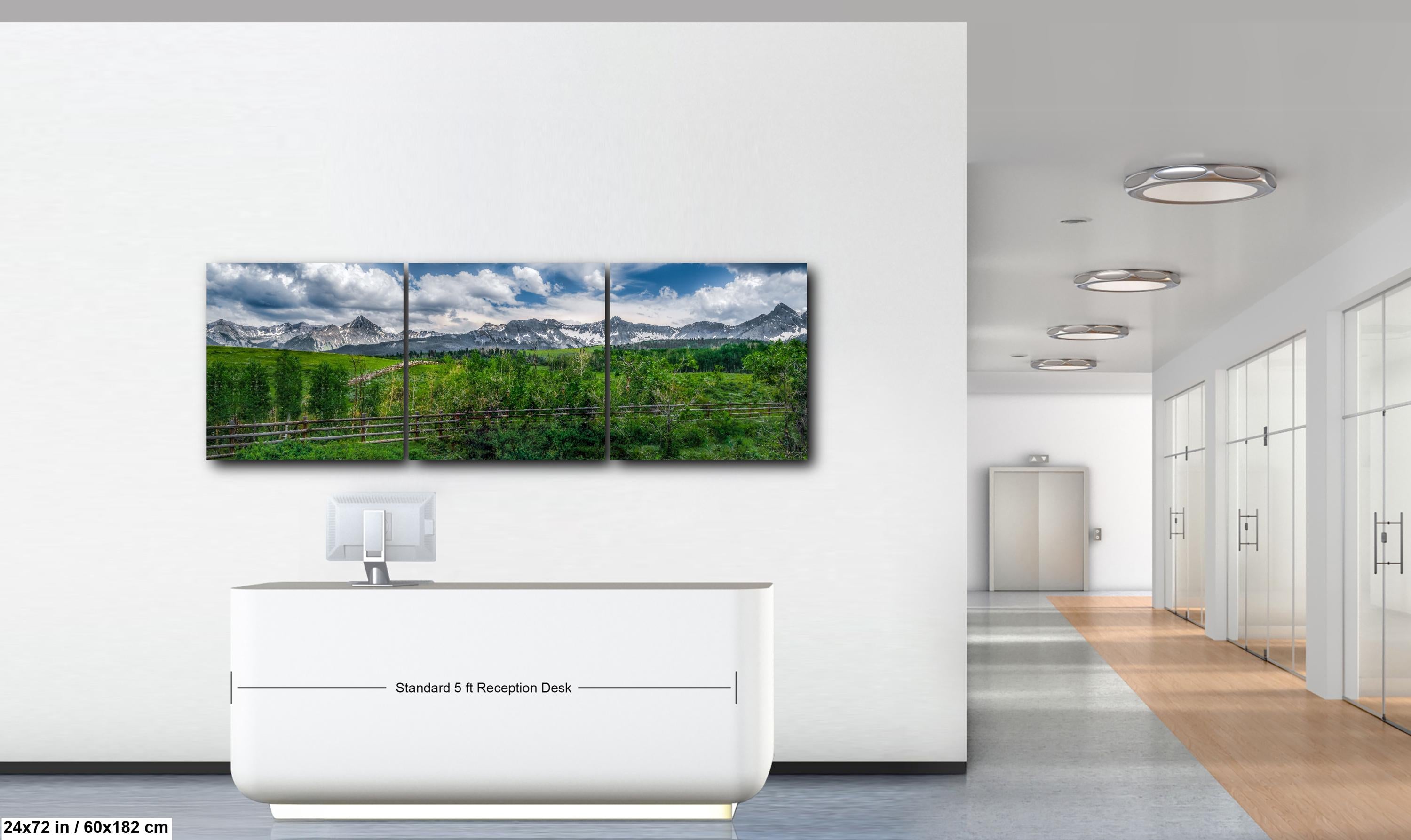San Juan Mountains Panorama, Telluride Colorado Photography Print, Mountain Landscape Wall Art, Nature Decor