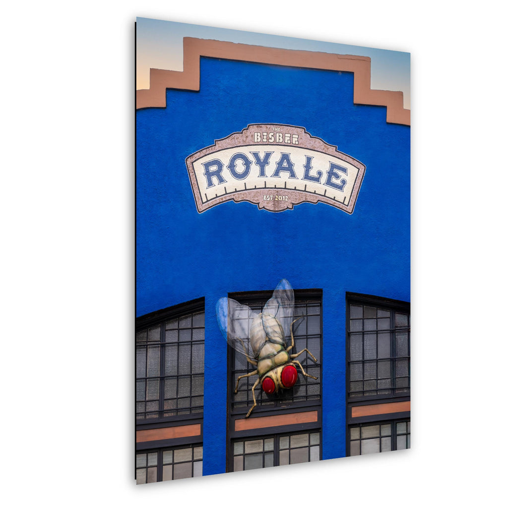 Bisbee Royale Theater Fly Sculpture Colorful Arizona Landmark Photography Wall Art