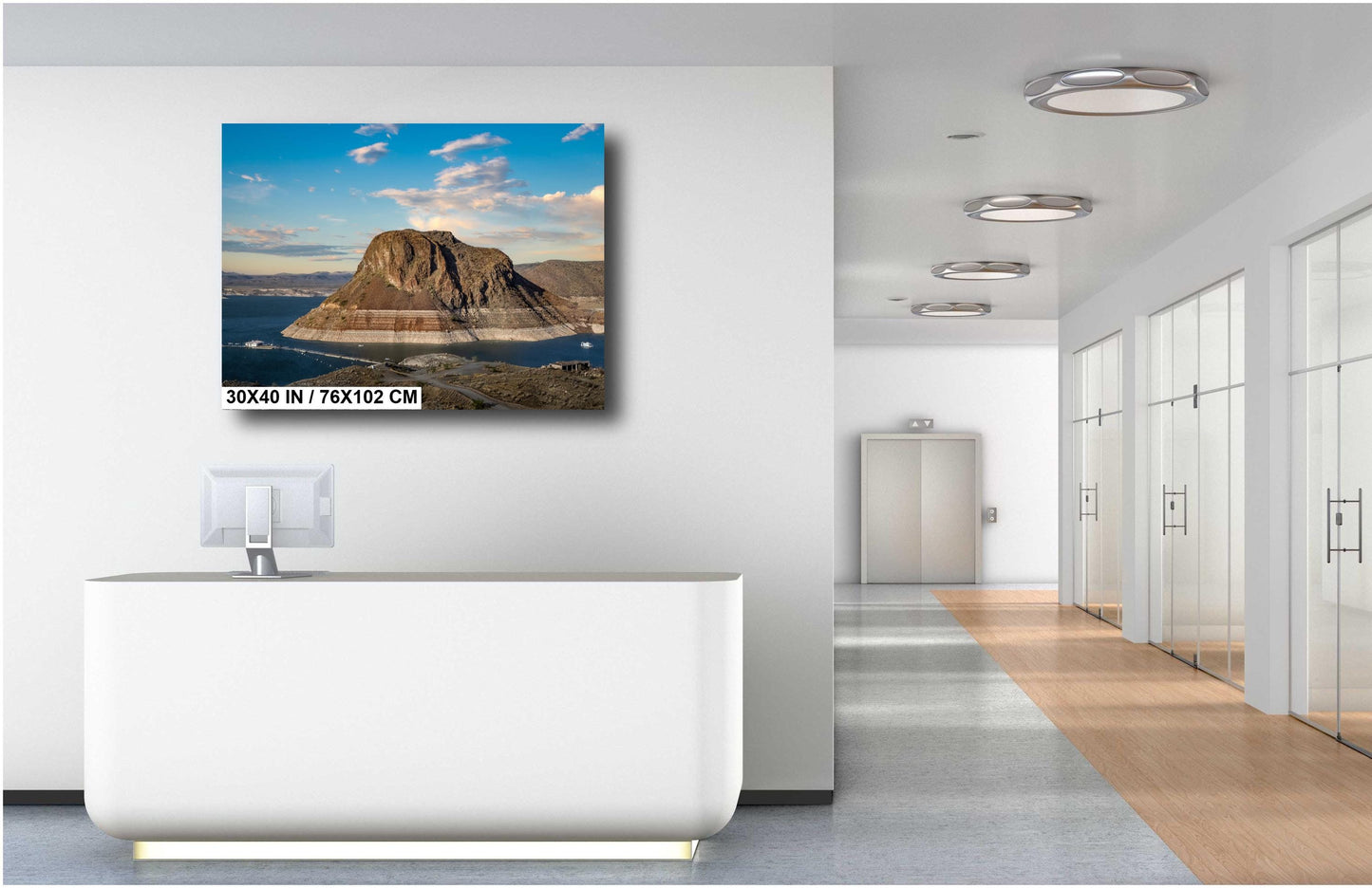 Elephant Butte Lake State Park Photography Print: New Mexico Landscape Wall Art