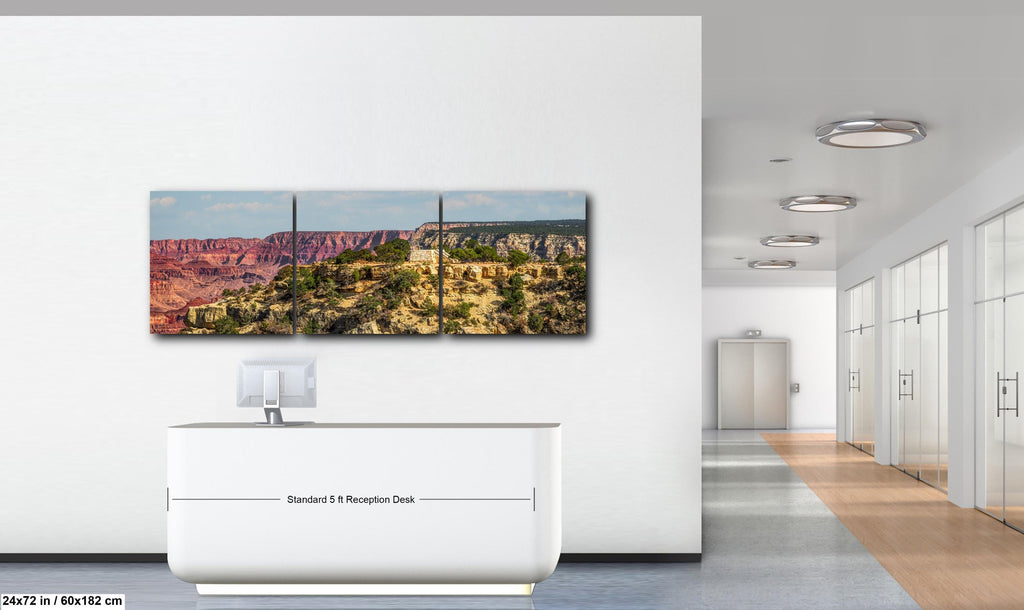 Desert View Watchtower Overlooking Grand Canyon, Arizona Canyon Wall Art, Southwestern Landscape Photography Print