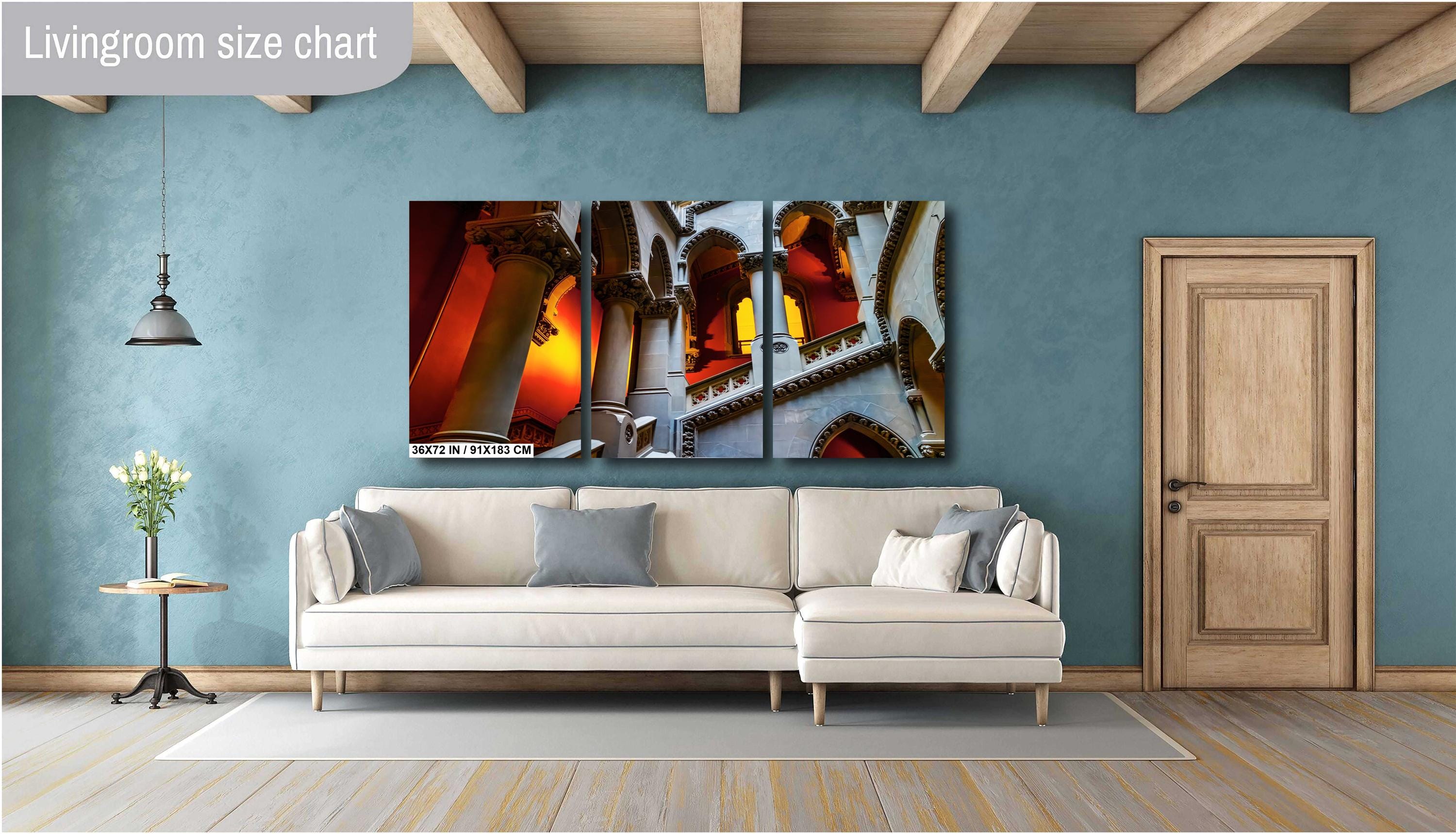 Albany Capitol Stairs Print: New York State Historic Architecture