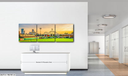 Travelers Baseball Field Panorama Print, North Little Rock Arkansas Wall Art