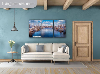 Seattle Fishermen's Terminal Art: Nautical Marina Print, Canvas, Metal, or Acrylic