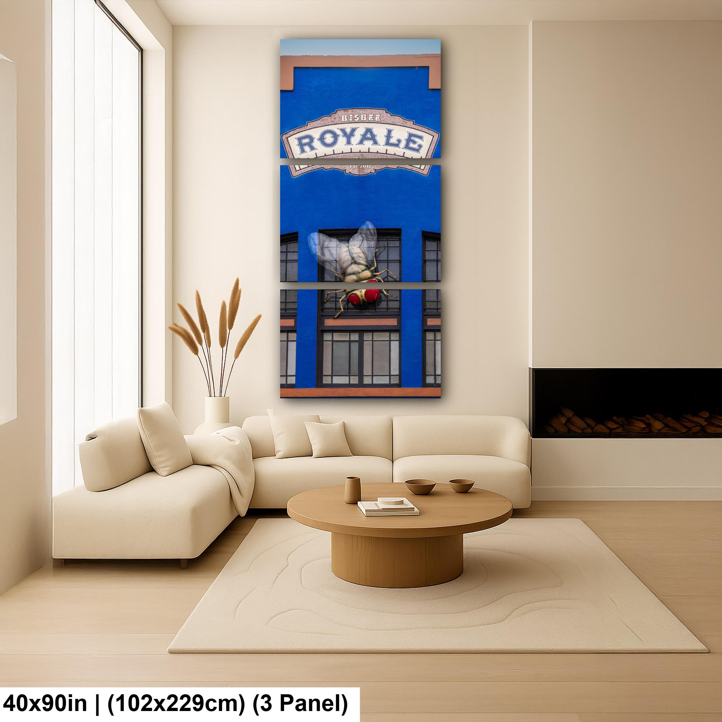 Bisbee Royale Theater Fly Sculpture Colorful Arizona Landmark Photography Wall Art