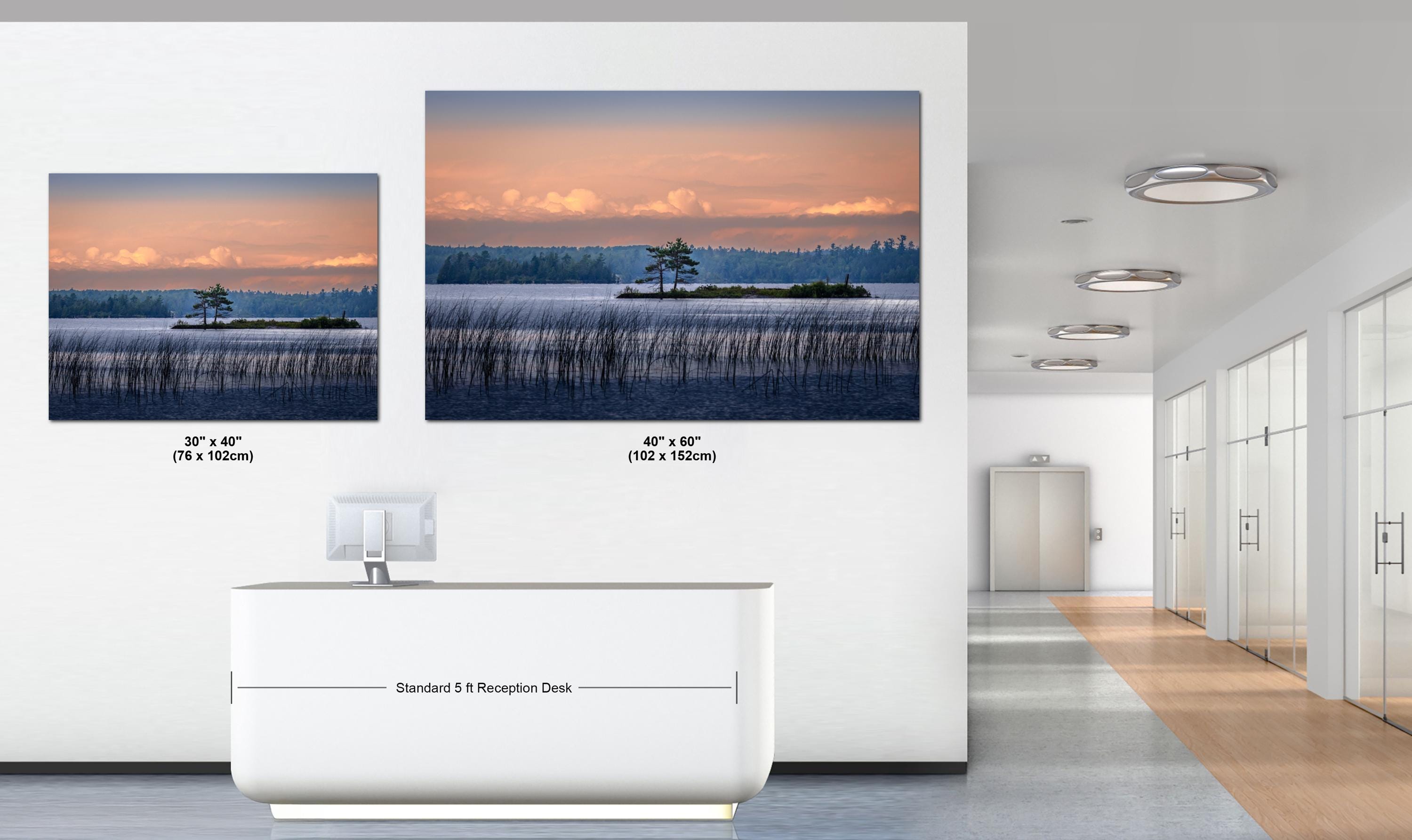 Voyageurs National Park, Minnesota Island with Pines, Serene Water, Photography Wall Art