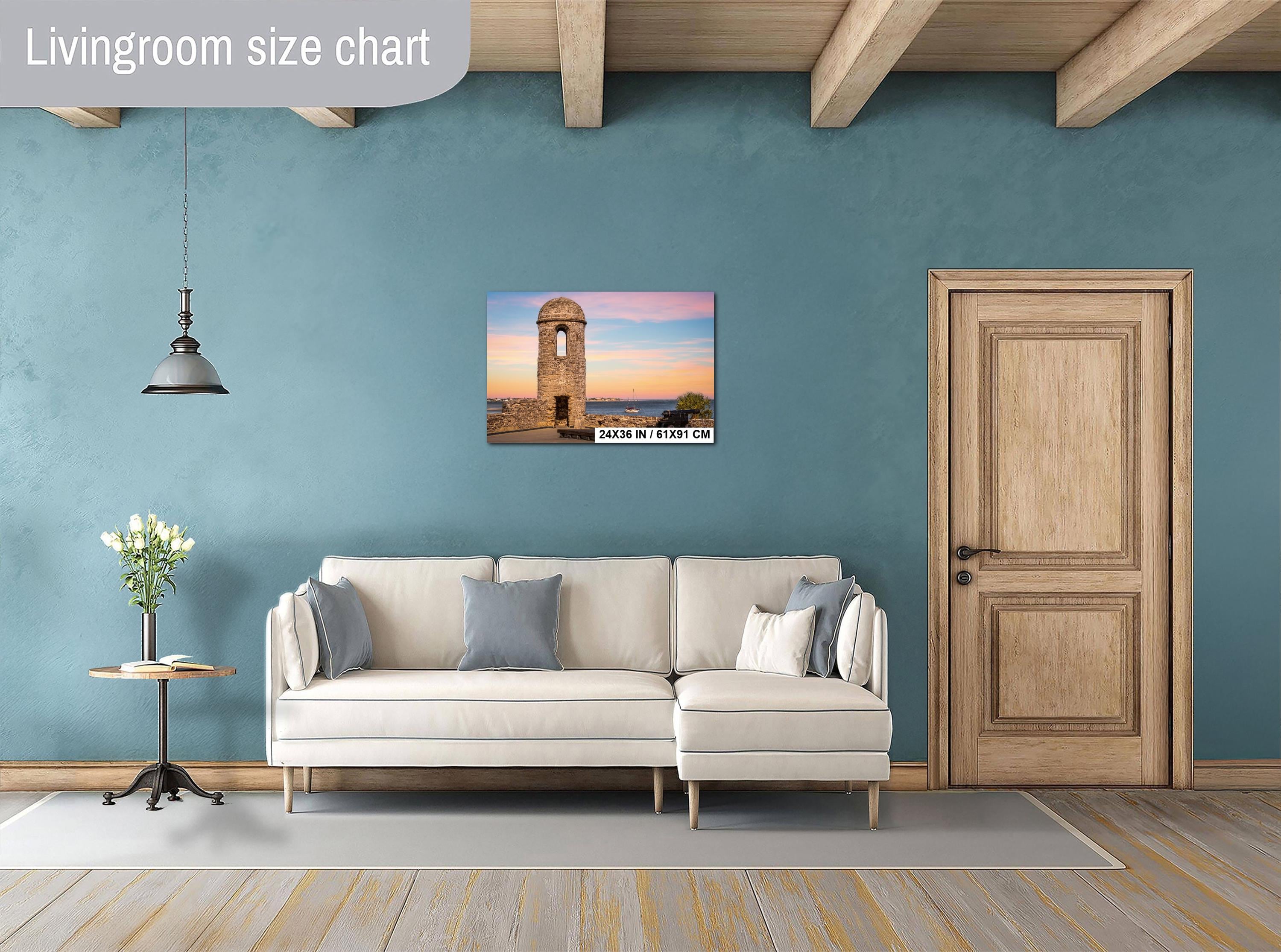 Castillo de San Marcos Sunset Print: St. Augustine Coastal Wall Art