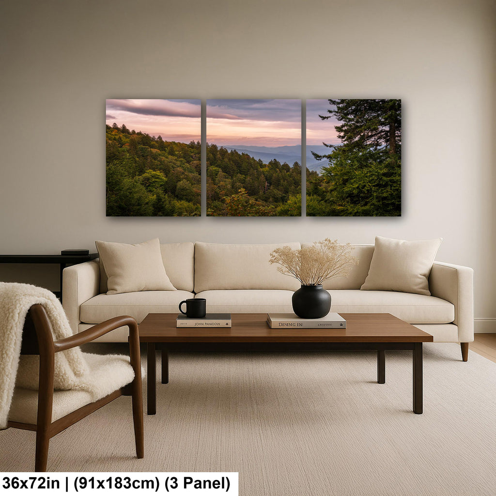 Evergreen Ridge: Great Smoky Mountains National Park TN NC Photo Wall Art