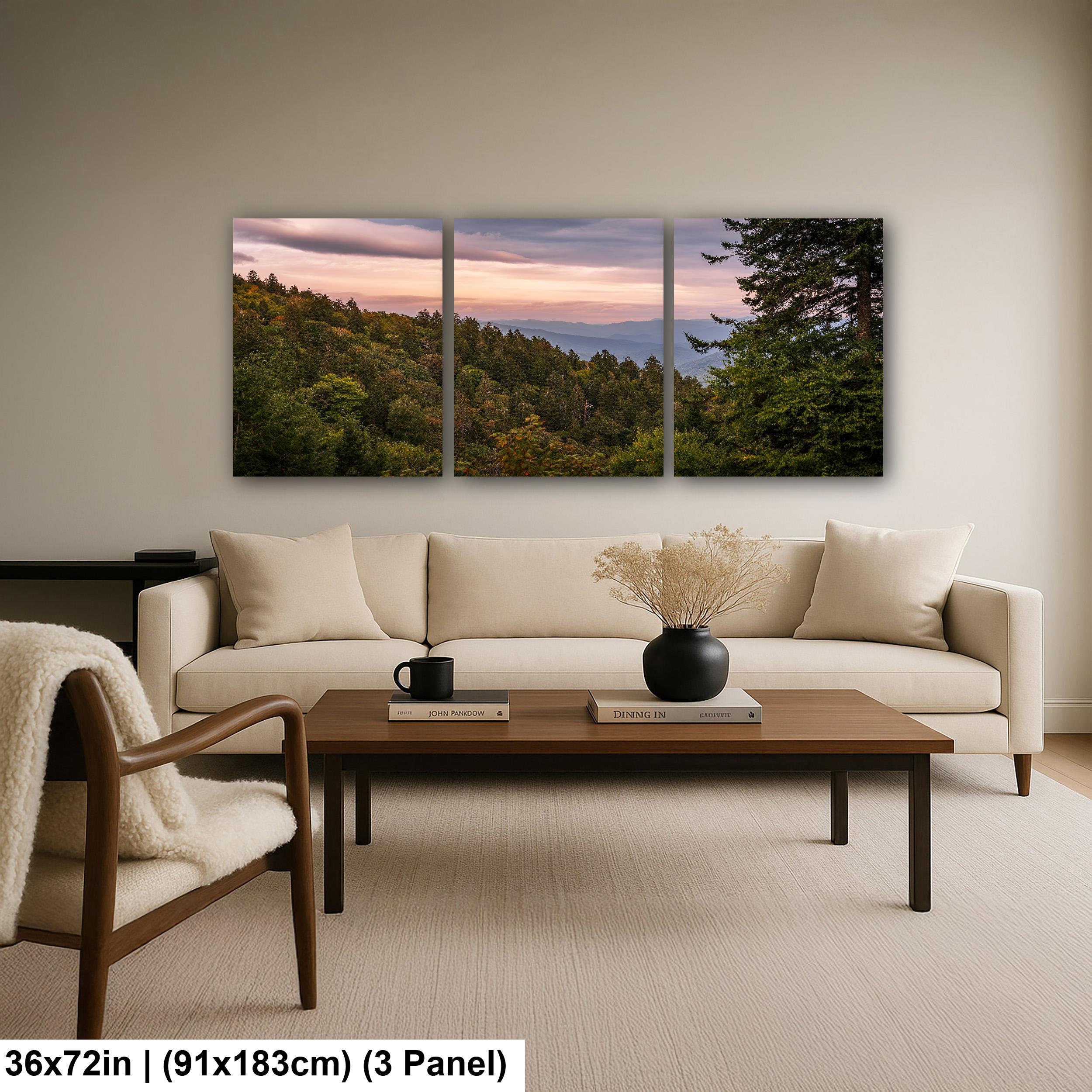 Evergreen Ridge: Great Smoky Mountains National Park TN NC Photo Wall Art