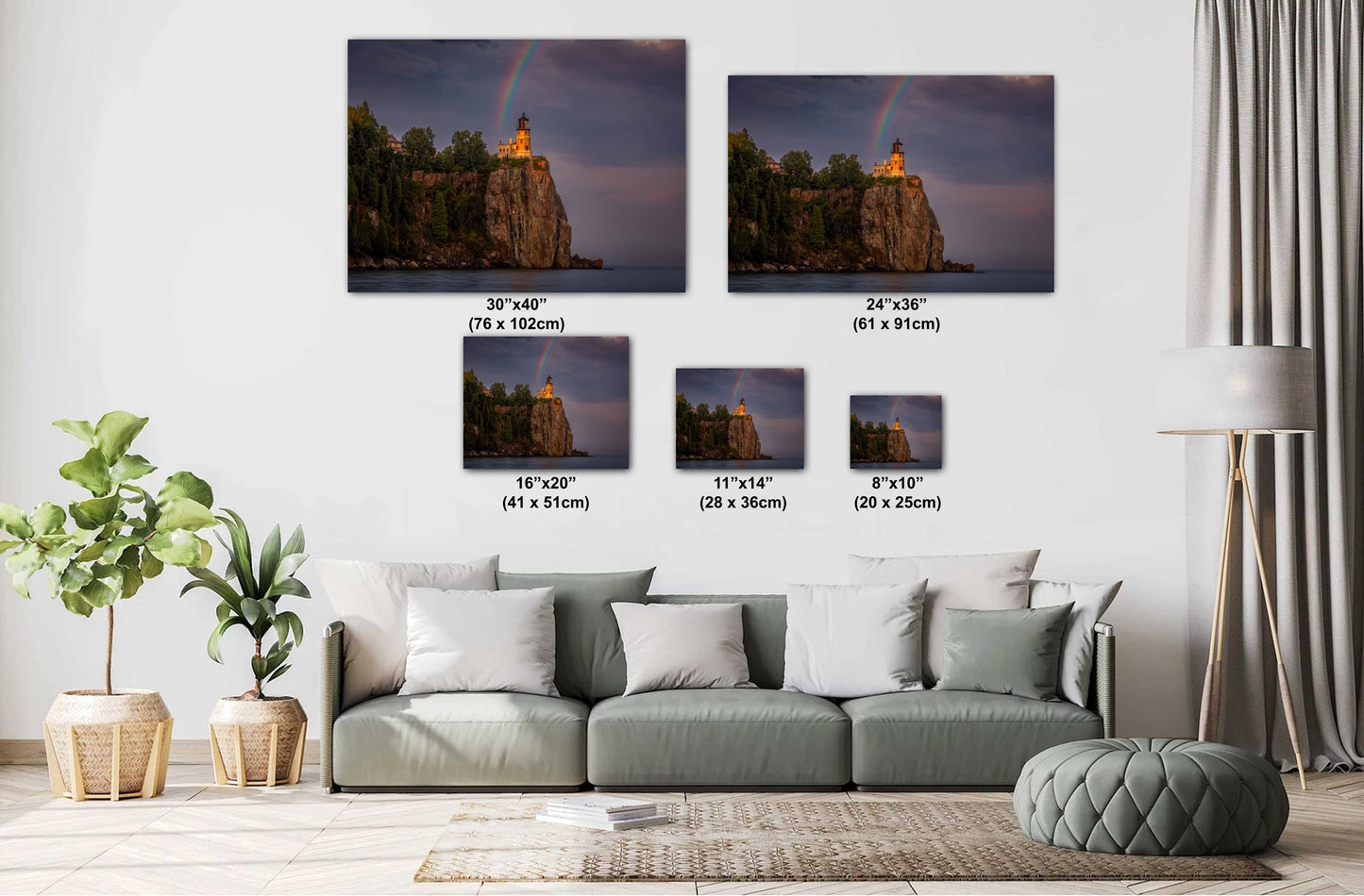 Split Rock Lighthouse Print - Minnesota Wall Art | Lake Superior Decor & Scenic Cliff Artwork