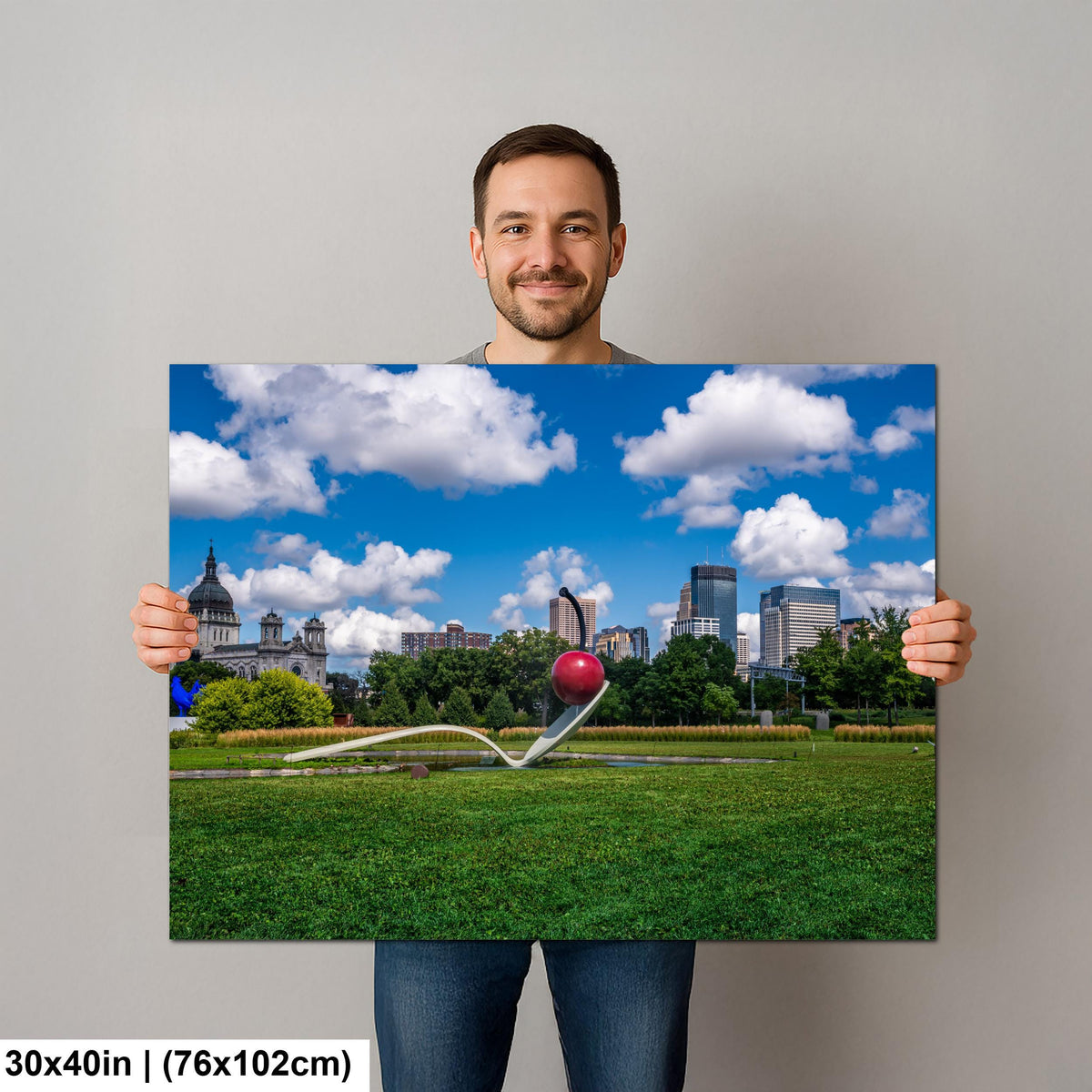 Twin Cities Icon: Spoonbridge Cherry Minneapolis Minnesota Photo Wall Art