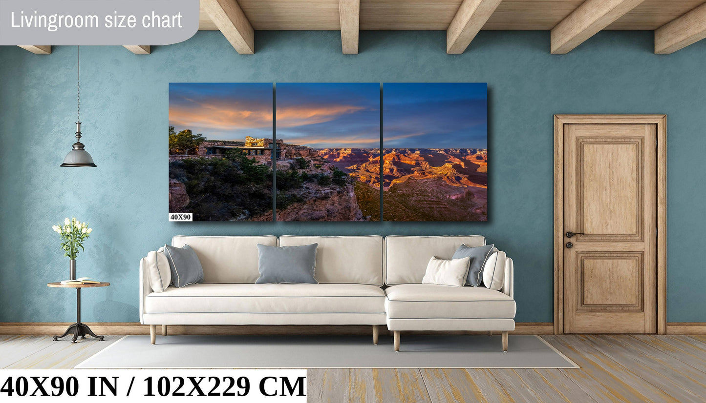 Grand Canyon Mary Colter's Lookout Studio Landscape Photography Wall Art