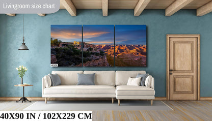 Grand Canyon Mary Colter's Lookout Studio Landscape Photography Wall Art