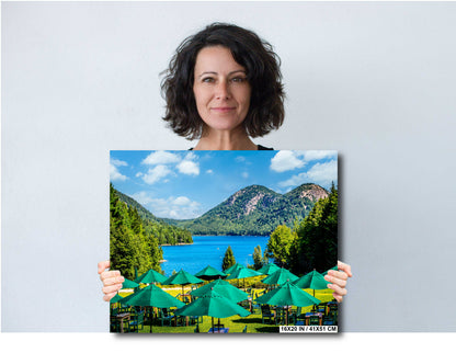 Jordan Pond House Print - Acadia National Park Art | Premium Photo Paper & Canvas