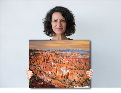 Canyon Kaleidoscope: Bryce Canyon National Park Wall Art Utah Metal Acrylic Print Amphitheater Landscape Photography