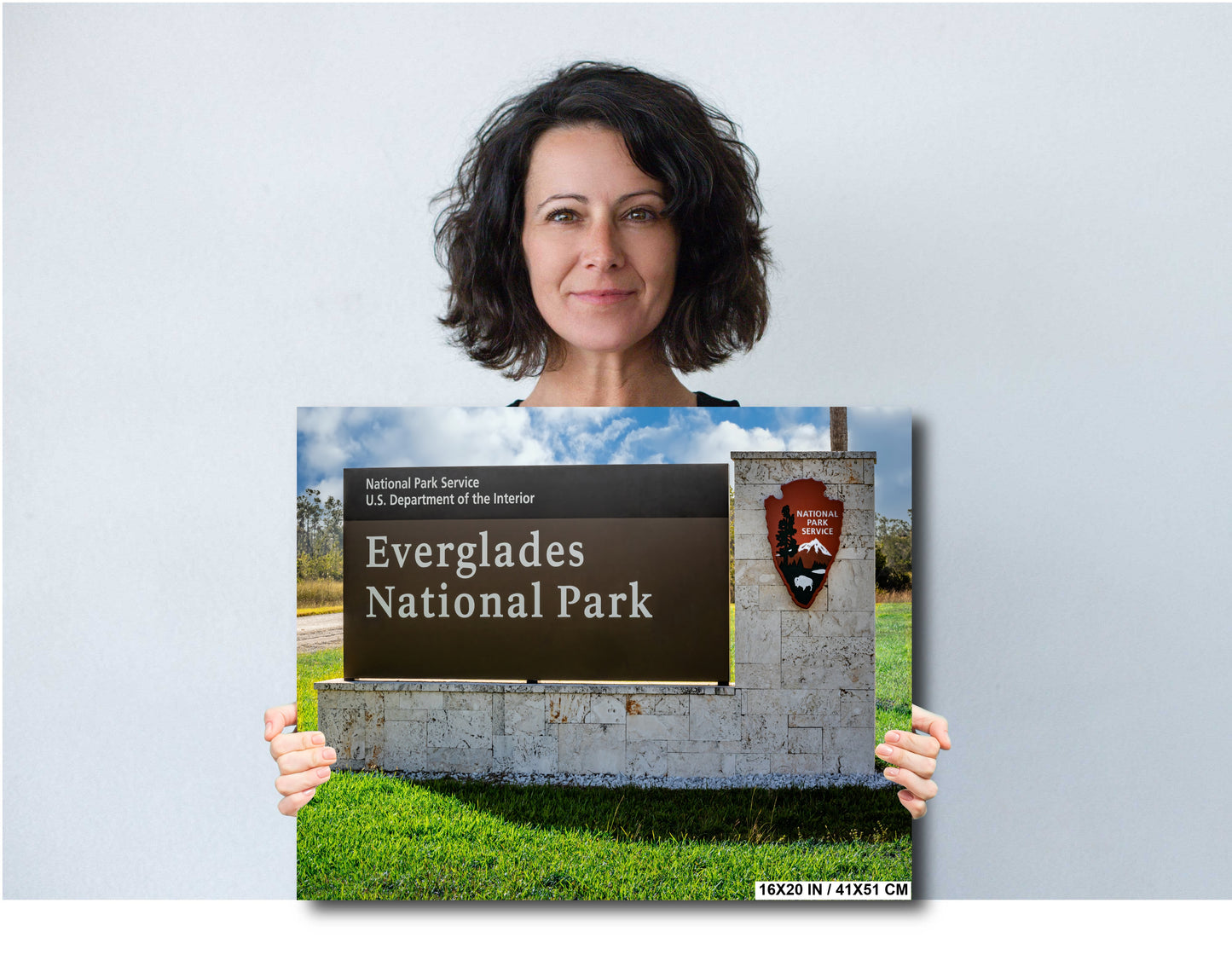 Gateway to the Wild: Welcome to Everglades National Park Florida Print Wall Art Photography Aluminum/Acrylic/Metal/Canvas