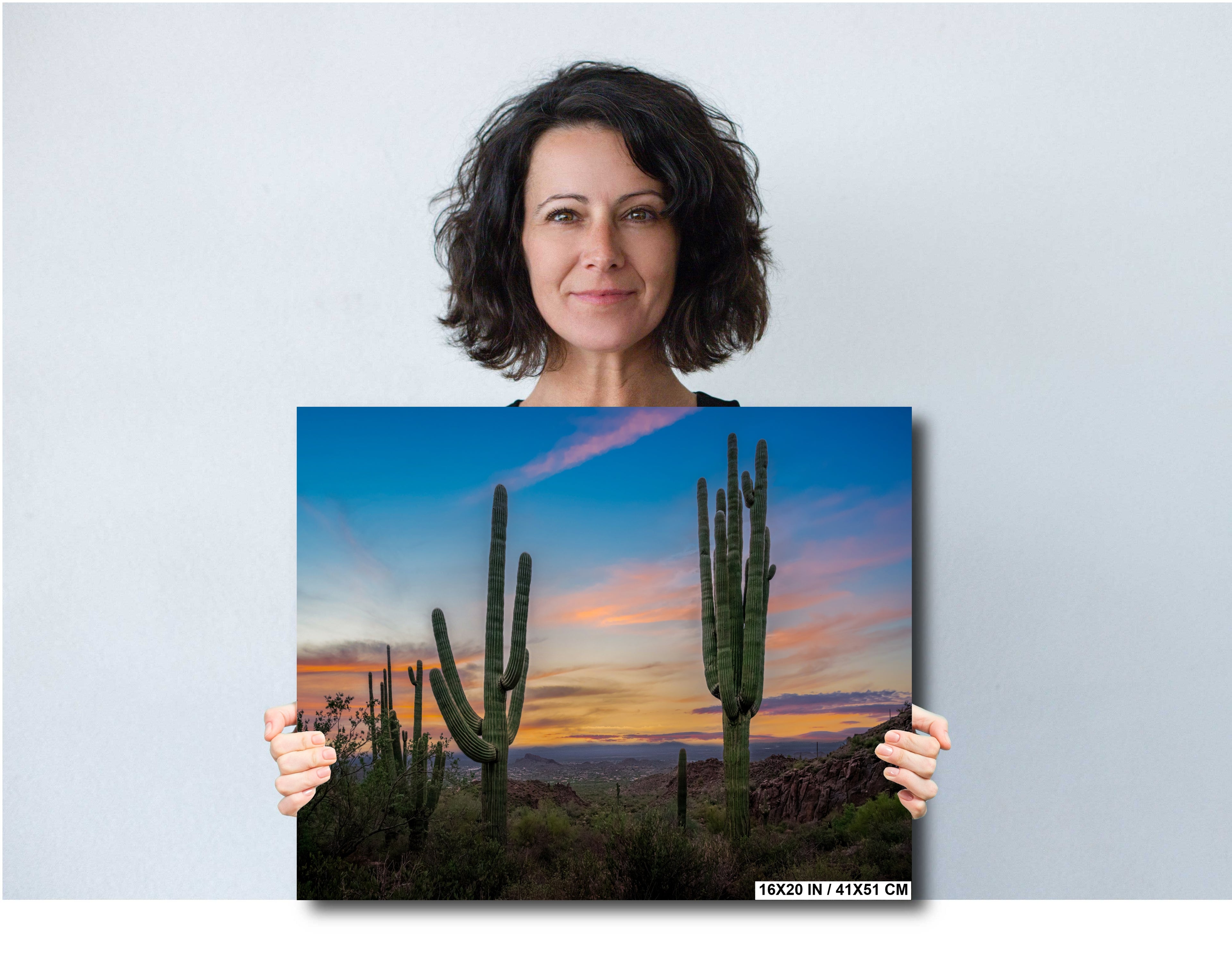 Saguaro Cactus Arizona Desert Landscape Photography Wall Art