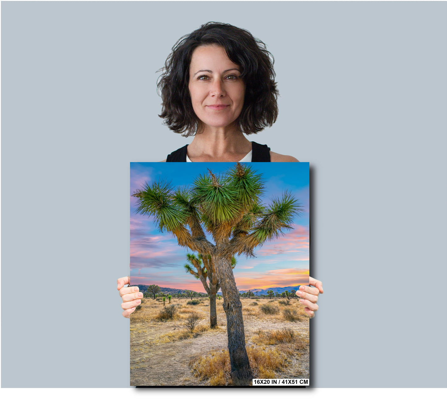 Joshua Tree Wall Art – California Desert Landscape Print | Ready to Hang Canvas