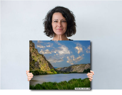 Junction of Waters: Missouri River Three Forks Montana Wall Art Metal Aluminum Print River Landscape Photography