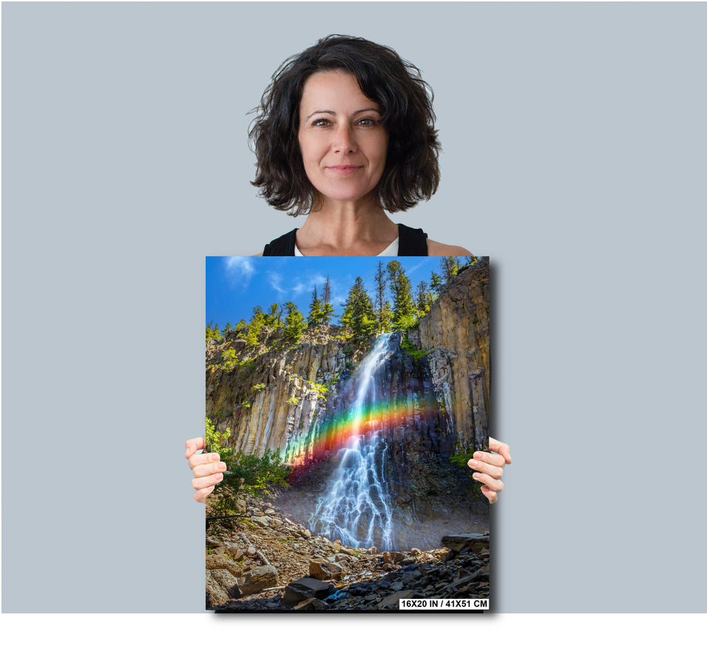 Majestic Cascades: Palisade Falls Montana Waterfalls, Nature Wall Art Print