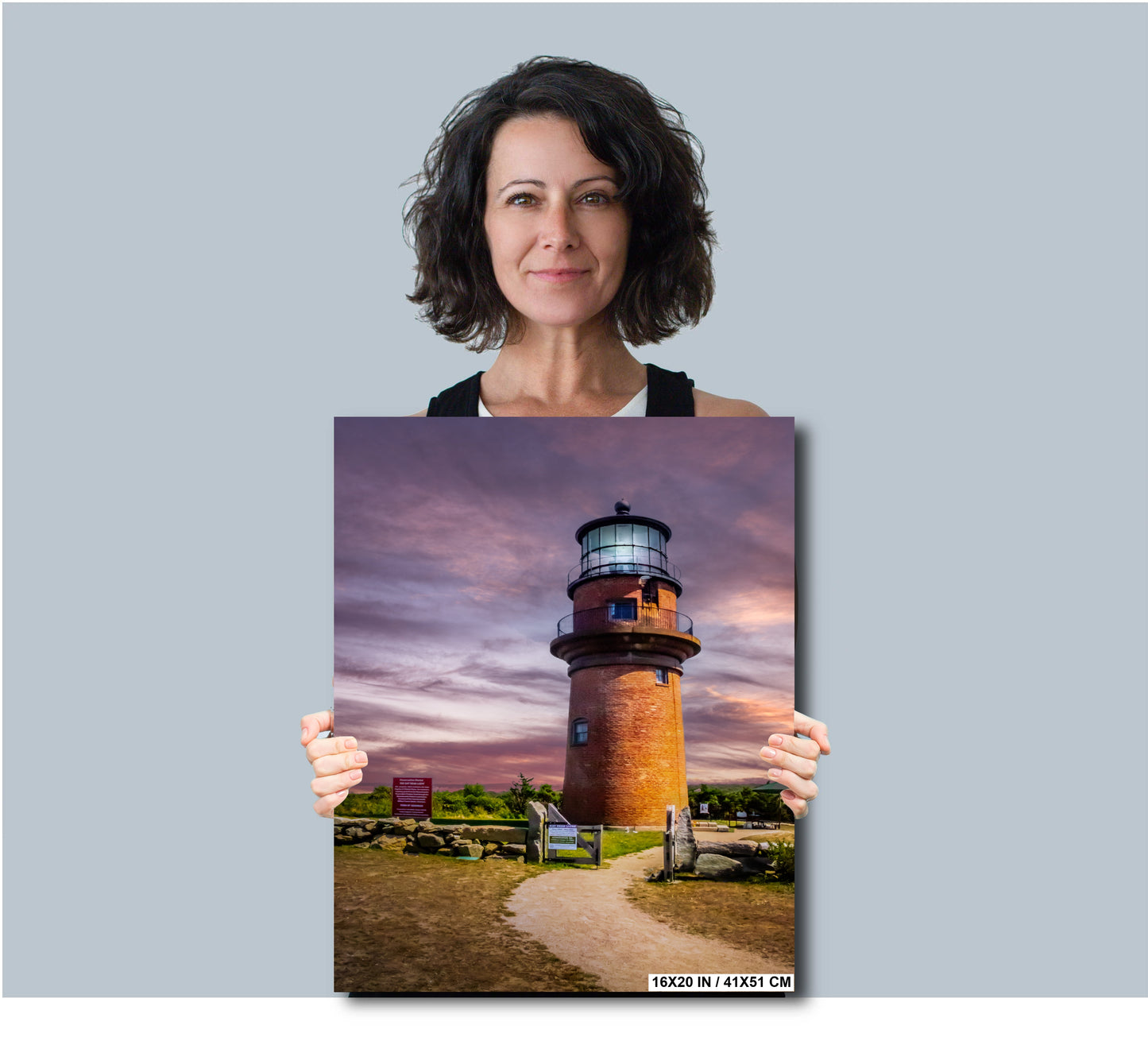 Gay Head Light Wall Art - Historic Aquinnah Lighthouse Canvas Print | Maritime Decor