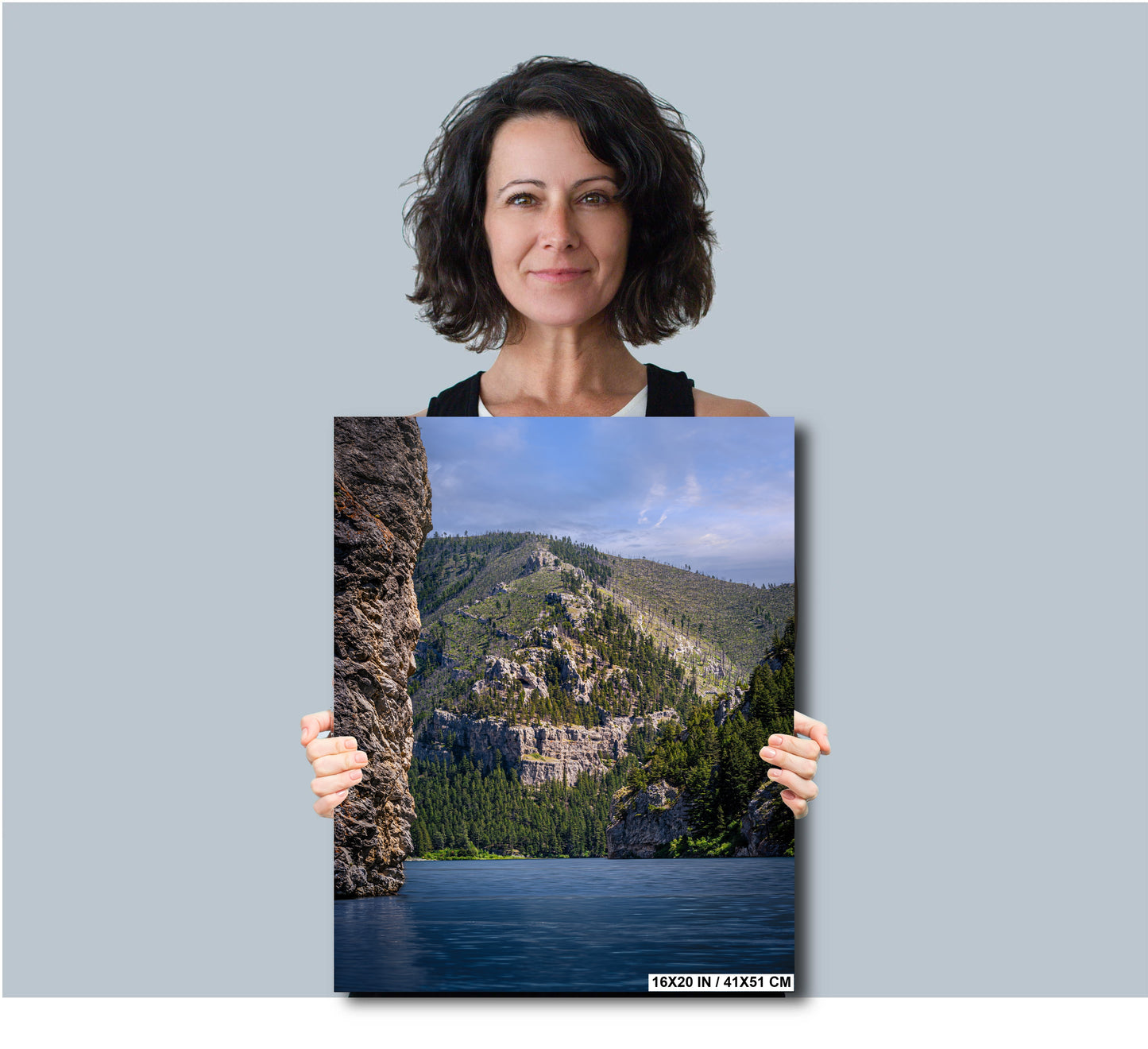 Gates of the Mountains, Montana Print: Rocky Shoreline Wall Art