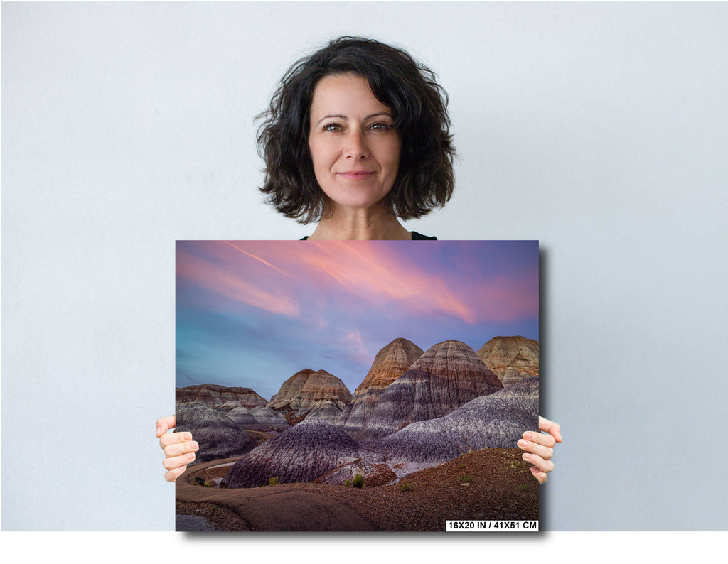 Blue Mesa Arizona Desert Hills Photography Wall Art