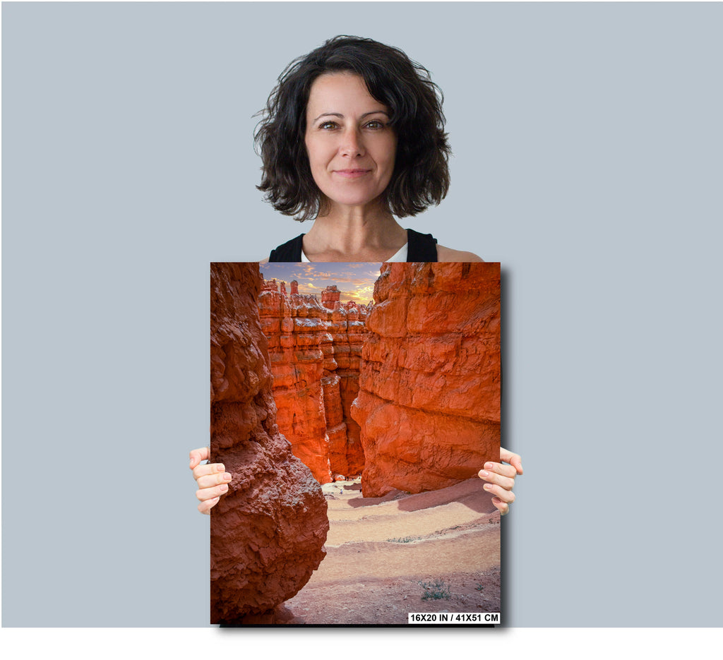 Red Rock Symphony: Wall Street Bryce Canyon Print Utah Portrait Photography