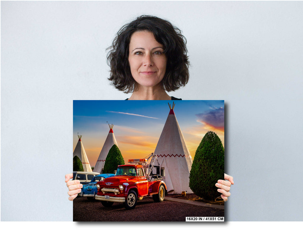 Route 66 Nostalgia: Wigwam Motel Wall Art Holbrook, Arizona Photography