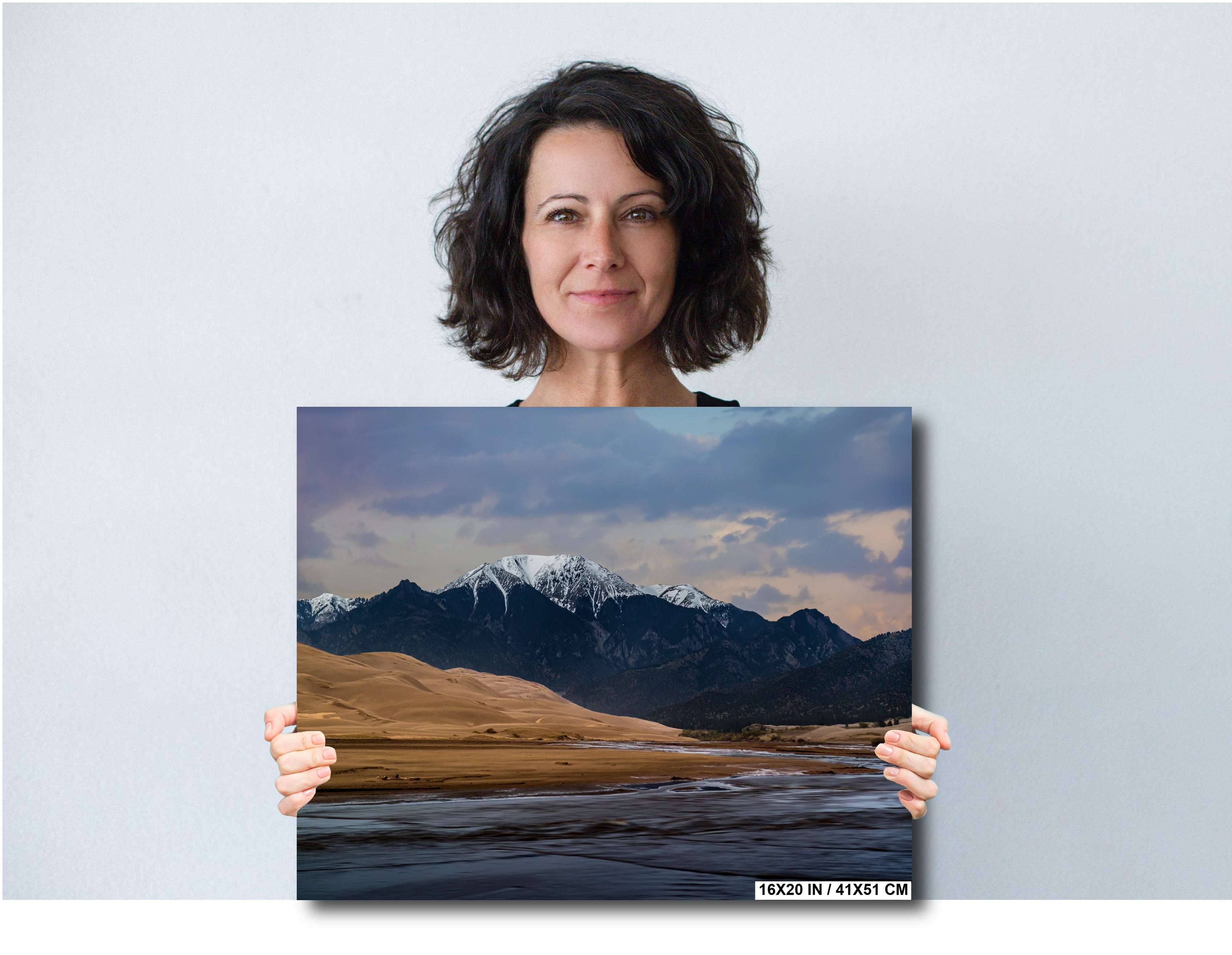 Sands of Serenity: Great Sand Dunes National Park Colorado Landscape Wall Art Home Decor