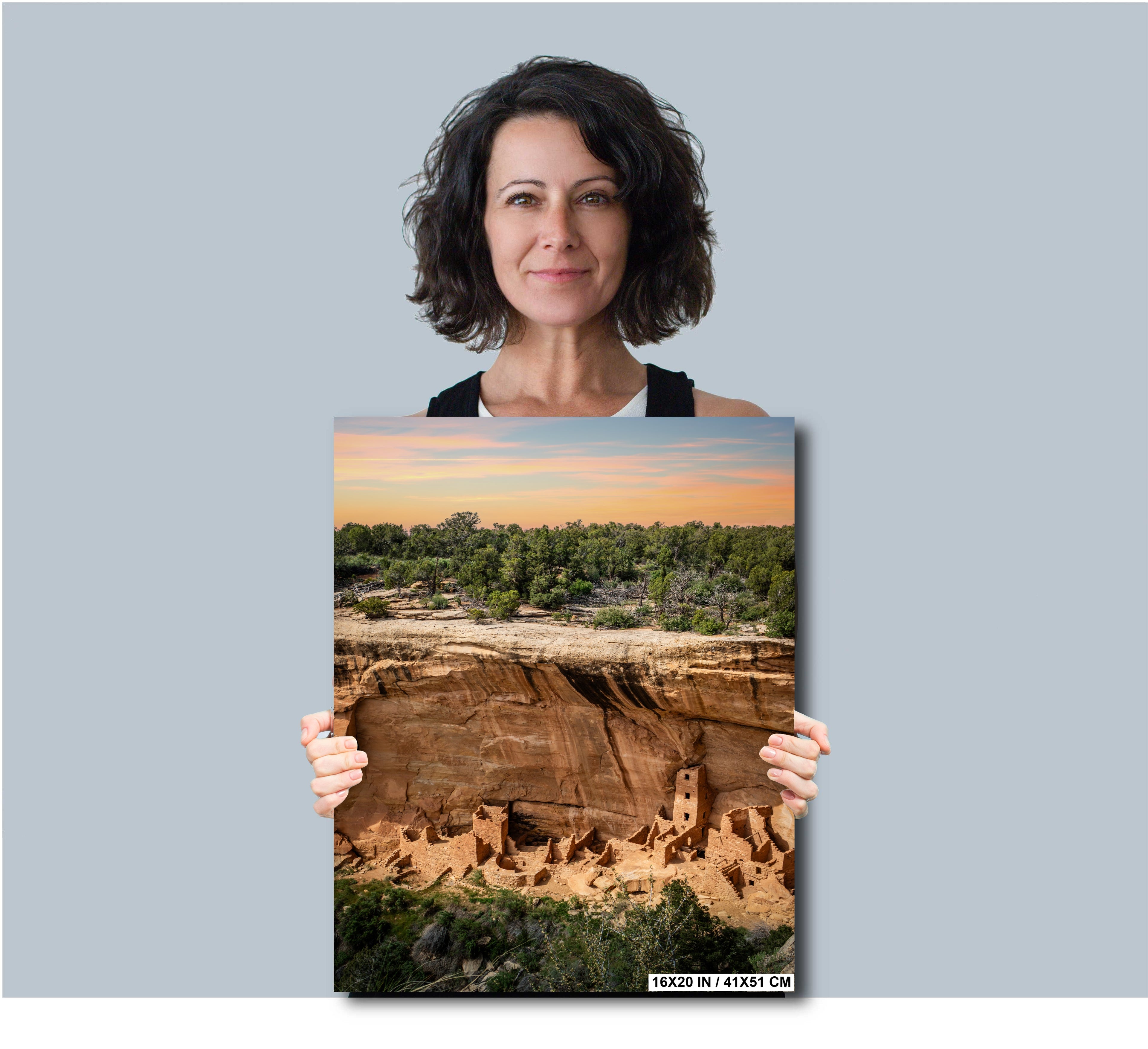 Square Tower House Print: Mesa Verde National Park Wall Art