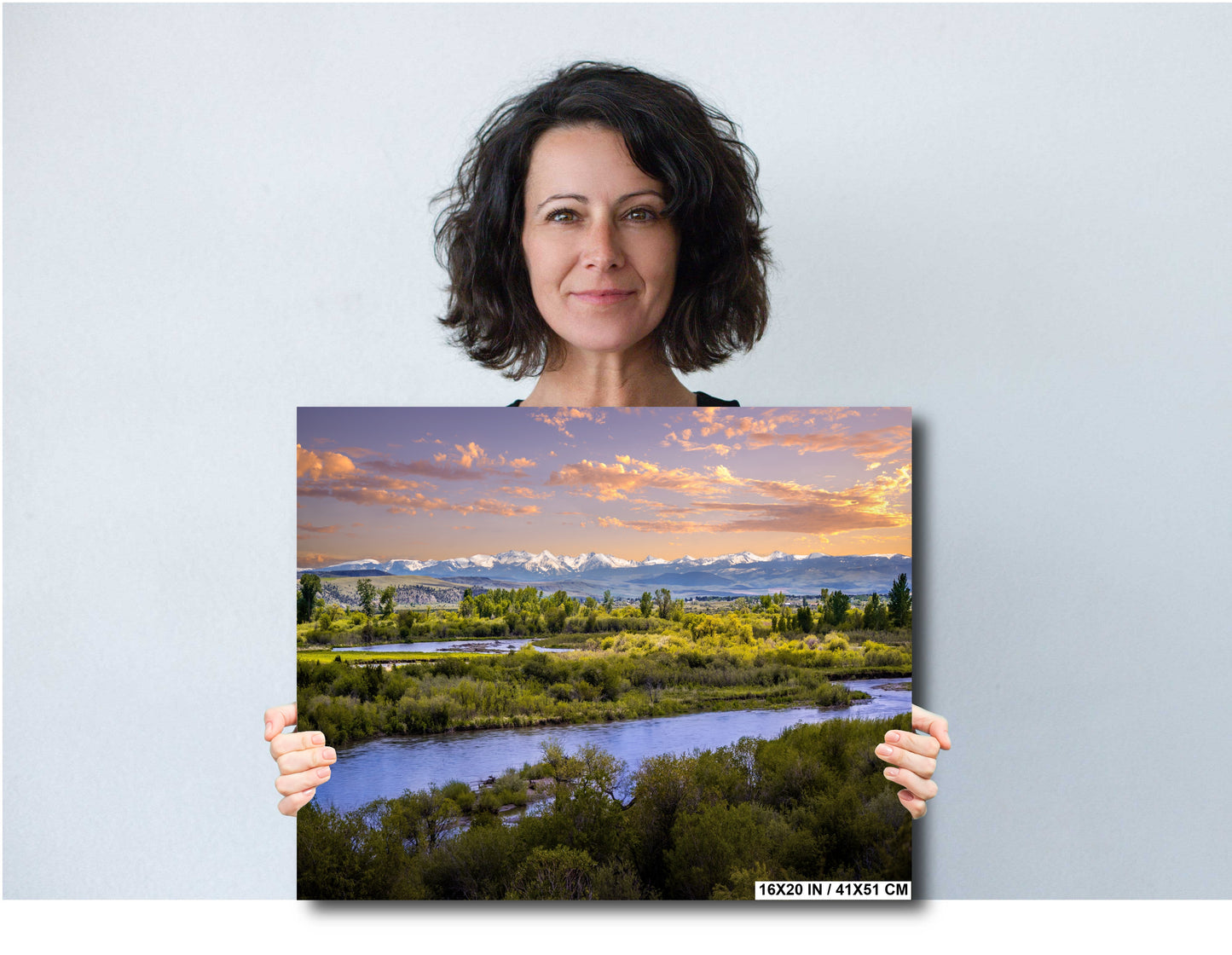 Missouri Headwaters Print: Three Forks Montana Waterscape Photography