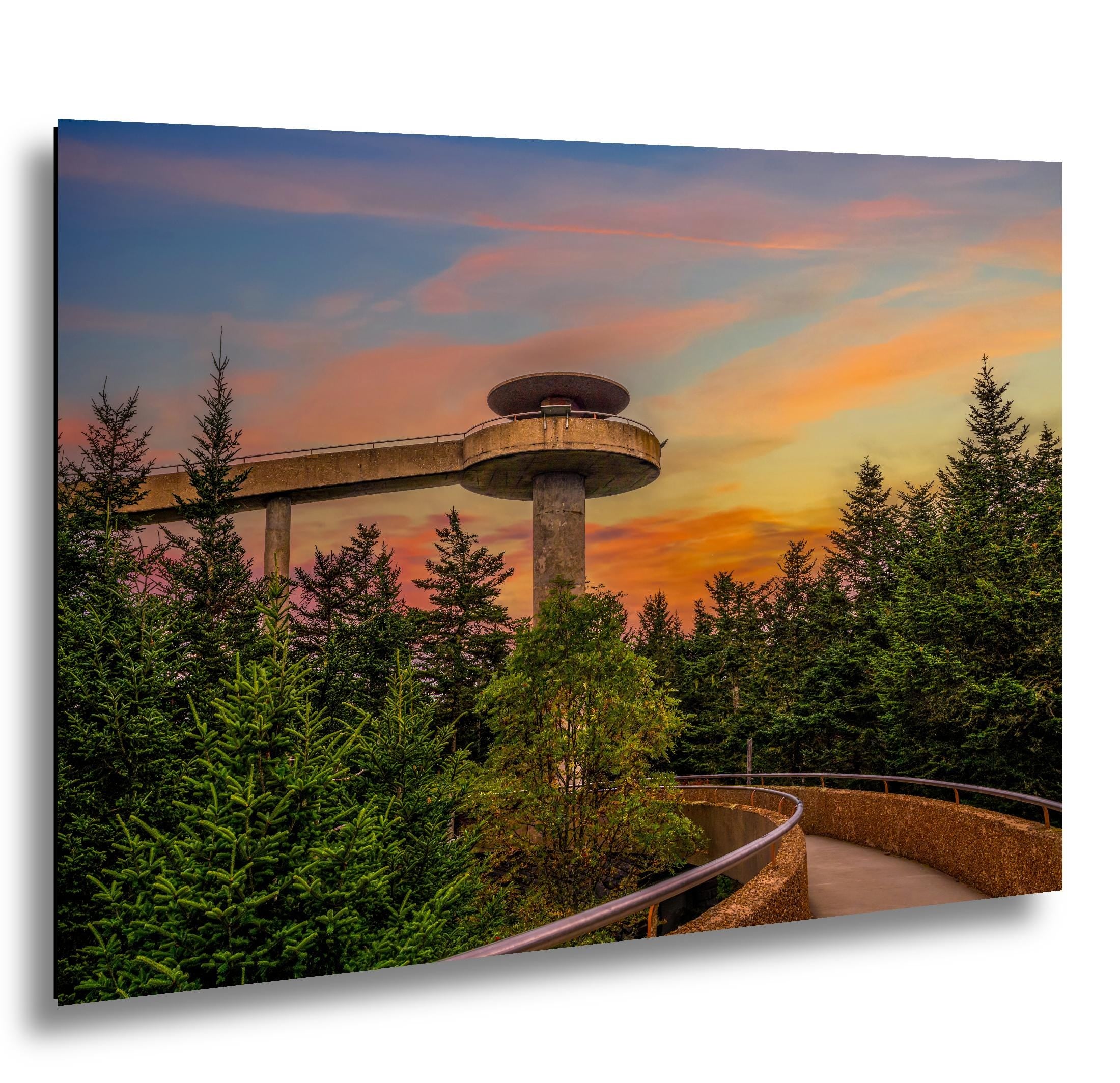 Observation Tower: Great Smoky Mountains National Park TN NC Photo Wall Art